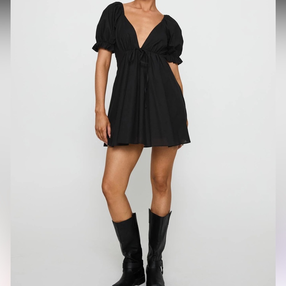 Princess Polly Black Mini Dress